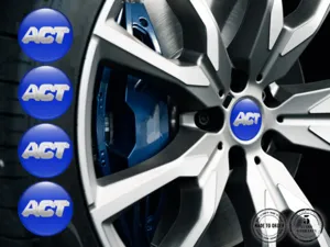 ACT Pegatinas Bombadas Edición Calcomanías Estilo de Silicona